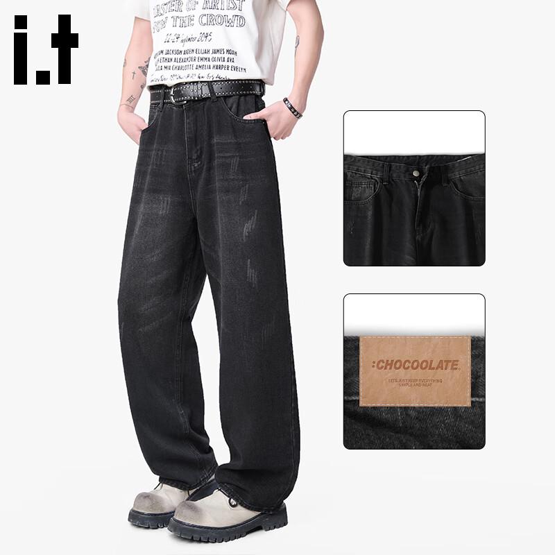 

:CHOCOOLATEit Men s American Retro Loose Fit Jeans XL
