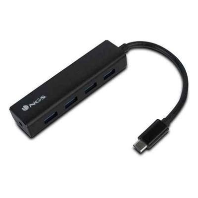 NGS WONDERHUB4 5 Gbps 4 Port USB Hub Black - - - NGS