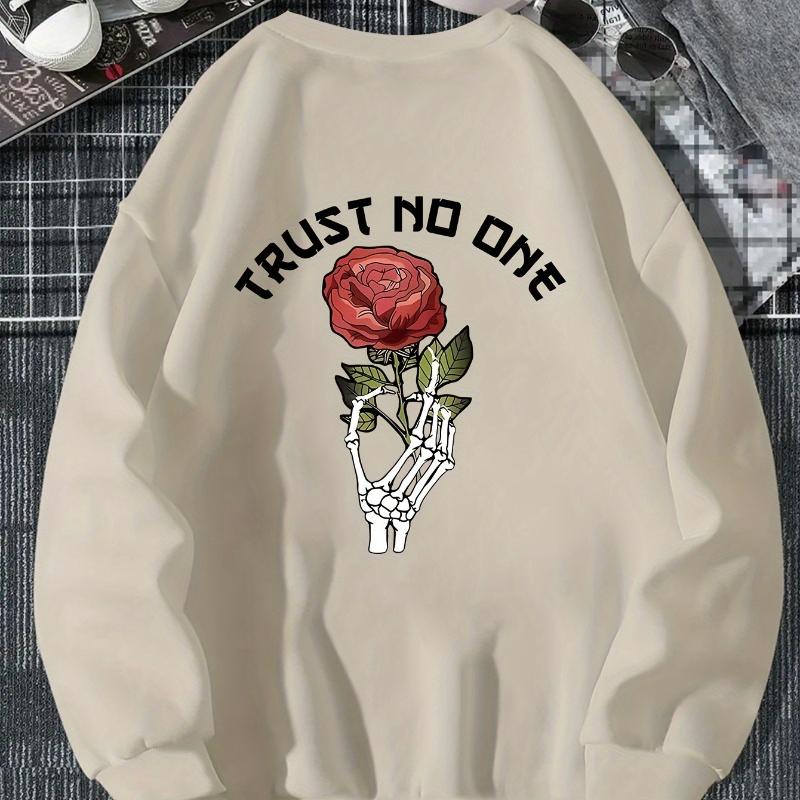 

Sweatshirt, Layering-Friendly & Cozy, Suitable for Street Style XXL чёрный