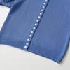 European and American Style, New Women's Clothing, Foreign Style, Round Neck Bubble Sleeve Knitted Jacket 5802005