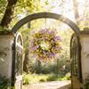 Texas Wildflower Spring Wreath - Artificial Home Decor Flowers