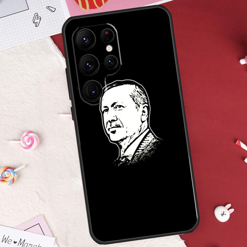 Turkey Recep Tayyip Erdogan Case For Samsung Galaxy S26 Ultra S20 S21 S22 S23 S24 S25 Ultra S10 Plus S25 FE Cover Shell