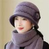 Winter Stylish Knit Hat for Fluffy and Perfect for and as a Gift for and Grandparents Colors Free Sweet Potato [WURHUDC] Women's Hat, Seniors, Warm,