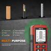 Stud Finder Wall Scanner, Handheld Digital Wall Detector with LCD Display for Wood, Metal and AC Wire Red
