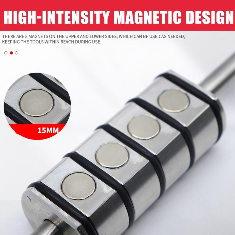 Easy Carry  Magnetic Dent Removal Hammer Magnetic Dent Puller Ergonomic Handle Designing for Car Easy  Body Repair