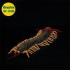Realistic Centipede High Fidelity Millipede Plushie Scolopendra heros Plush Toys Lifelike Animals Simulation Stuffed Doll Toy