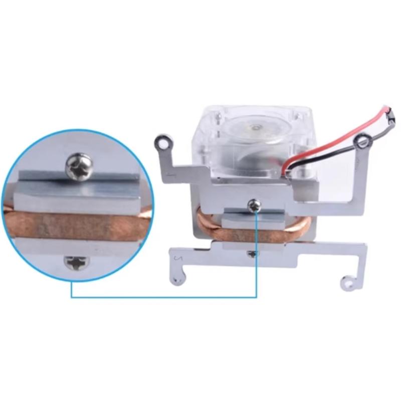 ICE Tower CPU Cooling Fan Super heat issipation 7 Colours Light Bracket for  4B / 3B / 3B+