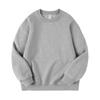 2025 Fleece-Lined Drop Shoulder Cotton Sweatshirt - Thickened Round Neck Workwear with Logo