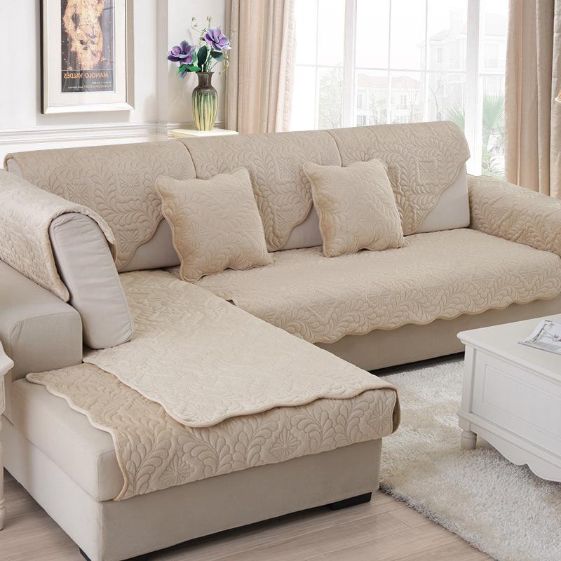 Kočka Pet Pohovka Podložka Univerzální Protiskluzový Potah na Pohovku Bavlna Samet Plyš Pratelný Ručník na Gauč Potahy na Pohovku Do Obývacího Pokoje