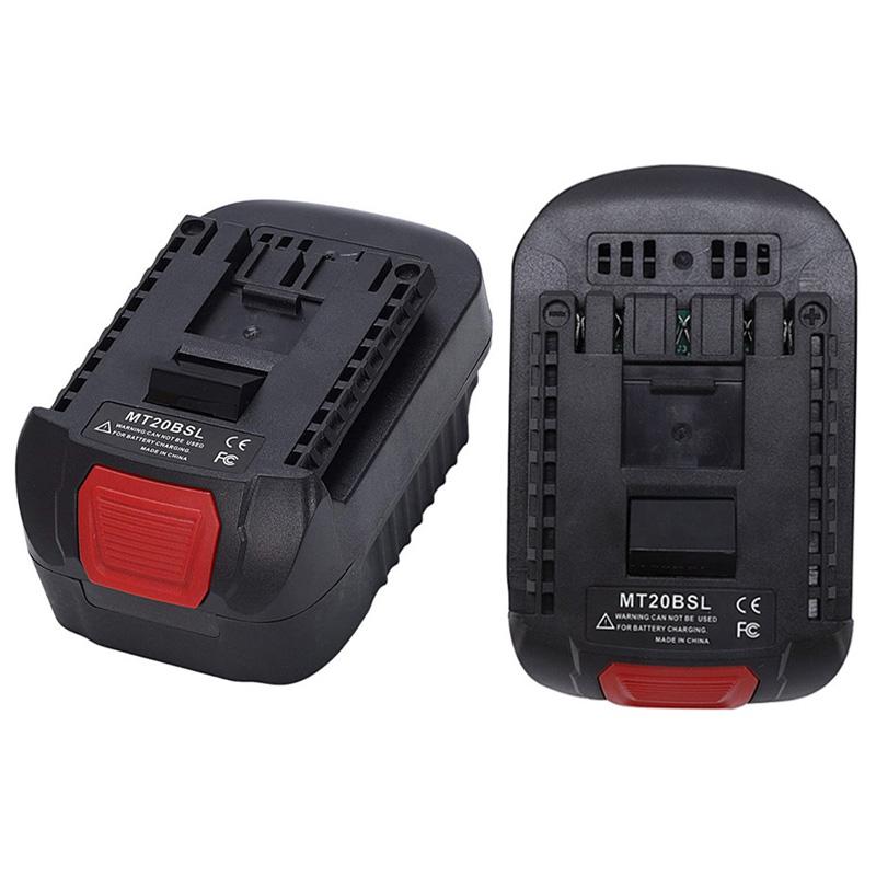

Адаптер MT20BSL для литий-ионного аккумулятора Makita 18 В BL1830 BL1850 BL1860 для преобразования в литиевый аккумулятор Bosch 18 В BAT609 BAT618G