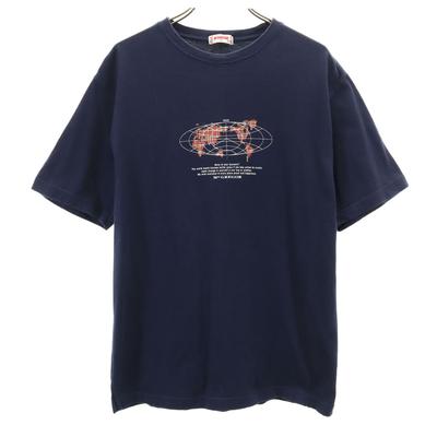 Short Sleeve T-shirt M Navy Men's Used