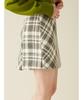 Roving Check Skirt Shorts LWFP254093GRY0