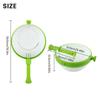 Salad Spinner Wheel Fruit Salad Rotating Kitchen Vegetable Washing Filter Basket Folding