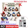 3D Beaded Gnome DIY Beading Craft Material Kit Set DIY Cute Animal Dwarf Bead Craft Set NO/with Box (Not a Finished Product)