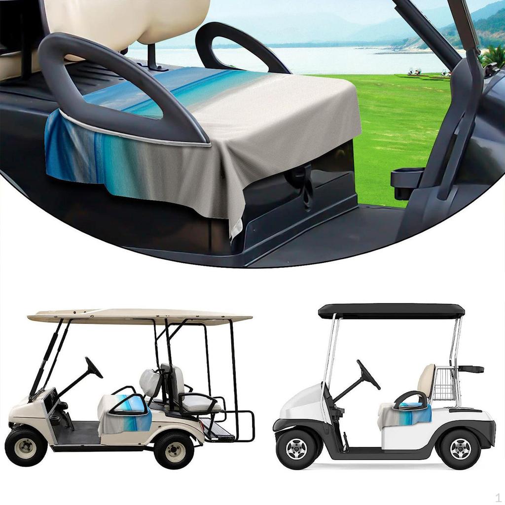 Potah sedadla golfového vozíku Ručník Deka Mikrovlákno Unikátní Lehký Snadno se čistí,