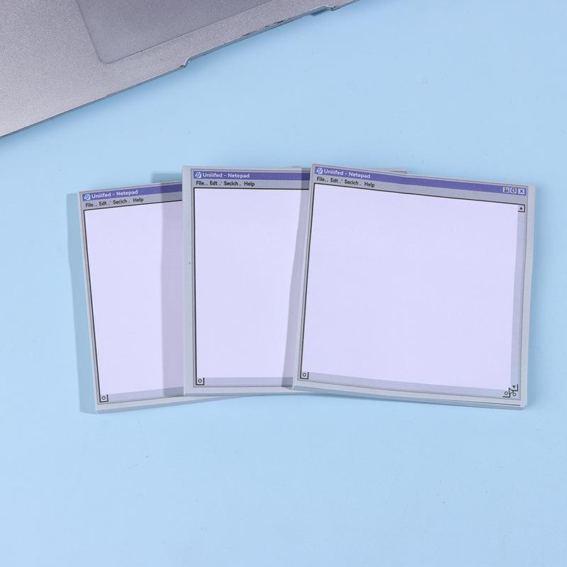 

50 Аркушів Вінтажні Комп ютерні Малюнки Клейкі Нотатки - Ідеально Для Художників та Офісного Використання Міцні Клейкі Нотатки Клейкі Нотатки Для Офісу A4