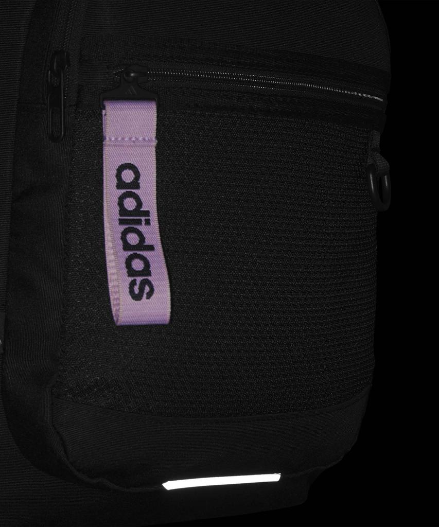adidas Back To School Backpack Linear Logo - Black:Lavender / Ke7431