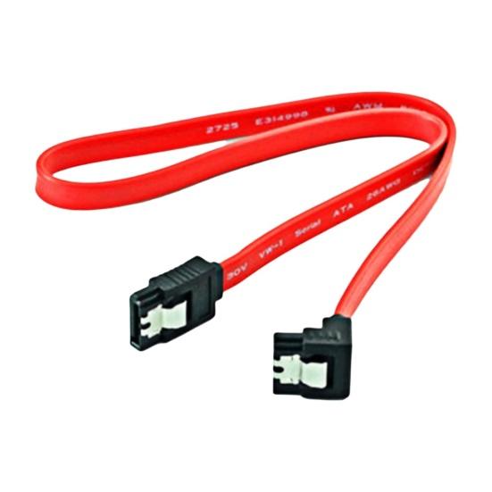 

50cm Right Angle Series ATA SATA Elbow 6Gbps 3 Data Cable for Hard красный