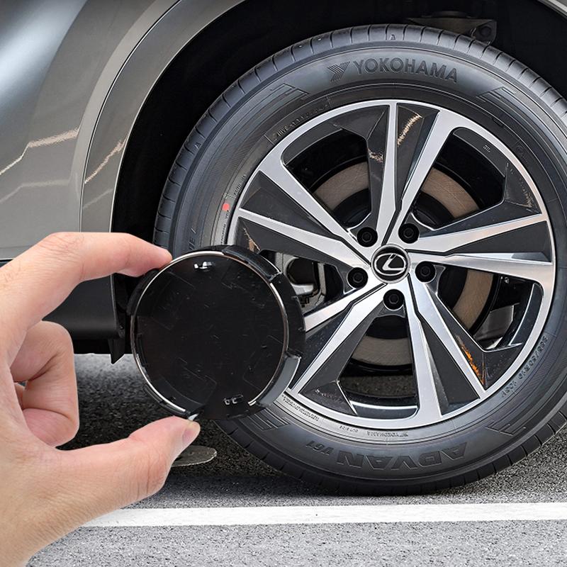 4 Stück 62MM Auto Reifen Radnabenmitte Abdeckung Emblem Dekoration Für Lexus RX300 IS200 IS250 ES350 Ct200h UX250h LS GS LS460 GX IS350