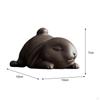 Figurine Bunny Statue Animal Sculpture Collectibles Tea Table Decor Ornament for Office Bedroom Home