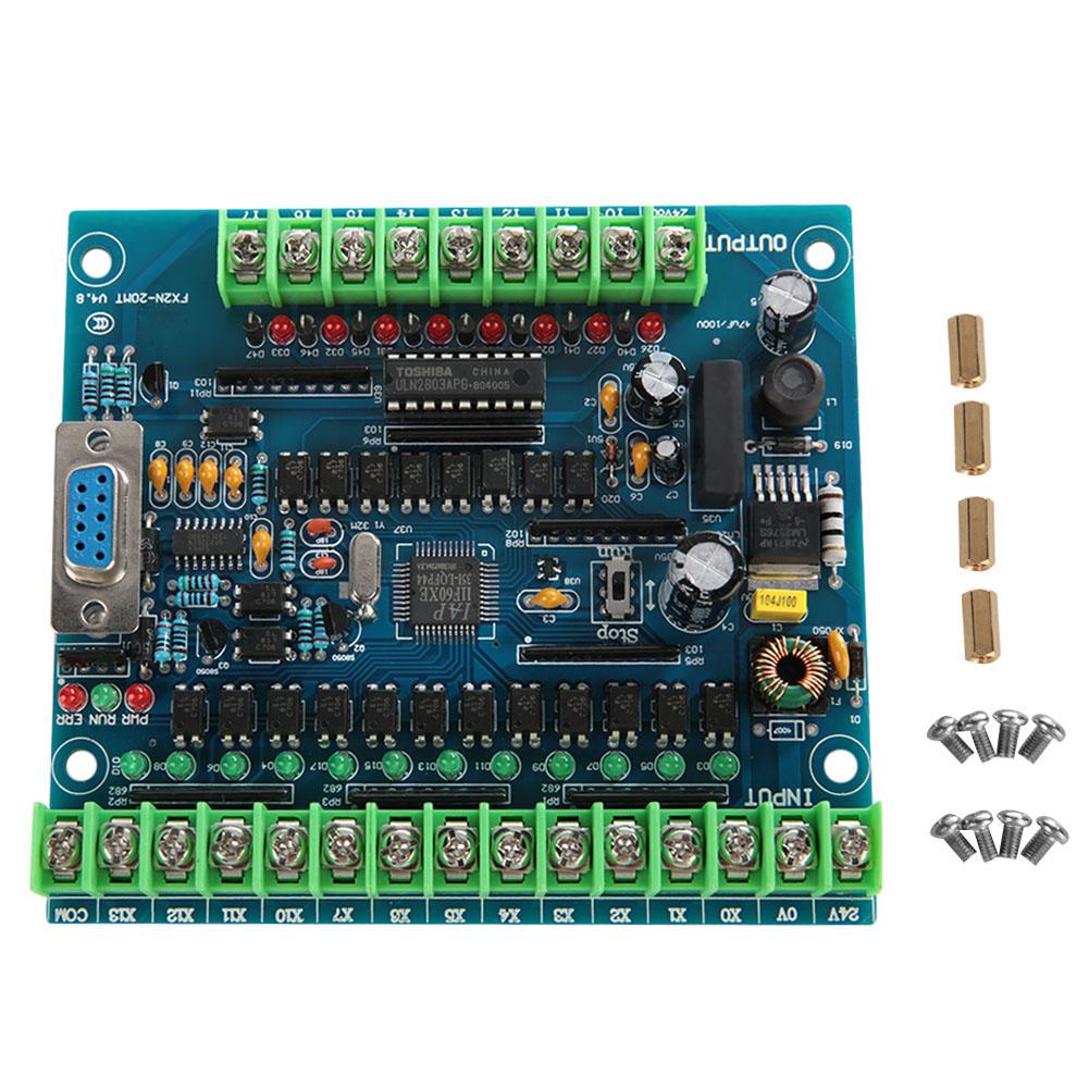 Industrial Programmable Control Board FX2N 20MT 12 Input 8 Output 24V 0.5A
