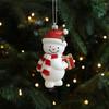 Santa Claus Christmas Elf Pendant Shiny Red Merry Christmas Decor  Holiday Party Decor