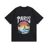2024 Trendy Men Women Tee Summer Cotton Tshirt Oversized Short Sleeve T Shirt Luxury Brand Print T-shirt Top Clothes Streetwear