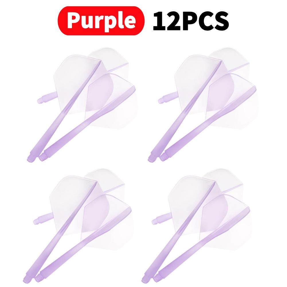 3-30Pcs 2BA Darts Tail Durable Anti-fall Darts Flights Transparent Plastic Darts Shafts Dart Throwing Entertainment Games