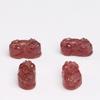 Hongchu Crystal Natural Strawberry Crystal Pixiu Loose Beads Cat's paw Lion Dance Loose Beads DIY Jewelry accessories loose beads