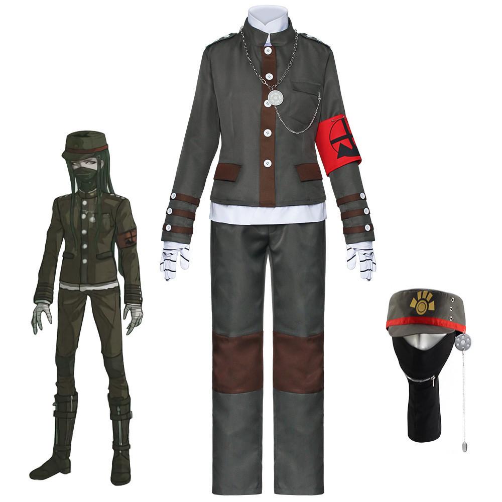 New Danganronpa Shinguji Cosplay Costume Set Anime Game Uniform