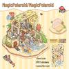 Cute 3D Cartoon Cottage Landscaping Stickers for Collage Journals