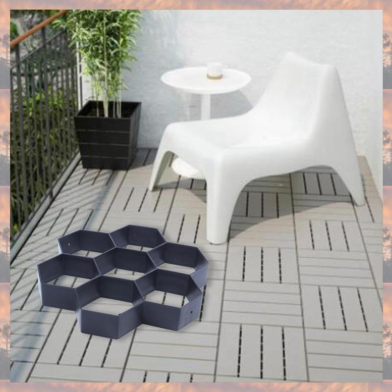 2025 Trend 5X DIY Patio Walk Maker Stepping Stone Concrete Paver Mold Reusable Path Maker Mold Garden Paving Stone Molds 30 X 30