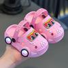 Summer Children's Car Light-emitting Non-slip Soft Bottom Large and Small Children's Bathroom Baby Sandals Slippers Children's Slippers New