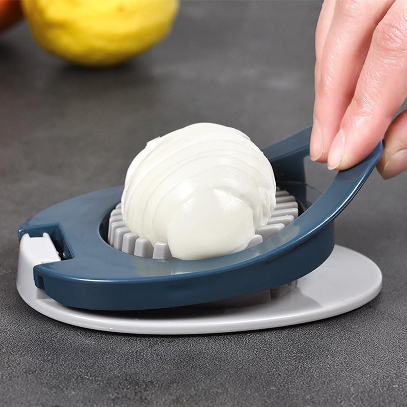 Stainless Steel Wire Egg Slicer Fruit Garnish Slicer Multipurpose Egg Cutter Cut Pores Hard Eggs JDGJ002