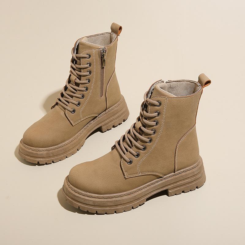 

High-top Martin boots women s 2025 autumn new breathable locomotive boots Korean version versatile platform casual short boots trendy shoes 35