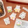 Lindos broches de animales de dibujos animados, pollito, oso, conejo, panda, muñeco de peluche, personalidad, mochila, ropa, prendedor de solapa, accesorios decorativos.