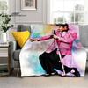 Elvis Throws Blanket 3D Printing Rock Singer Sofa Blanket  Adults and Children Bedroom Living Room Decoration Blanket for Bed