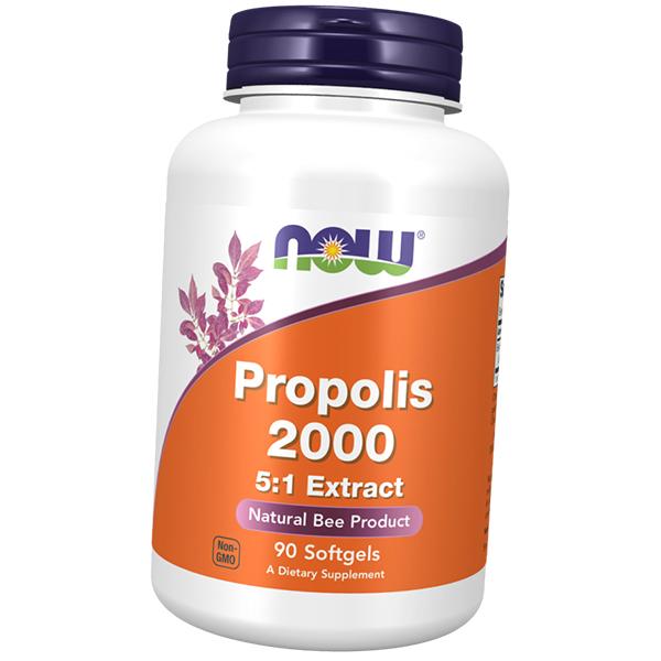 

Екстракт прополісу, Propolis 2000 5:1 Extract, Now Foods 90гелкапс (71128172) 90softgels
