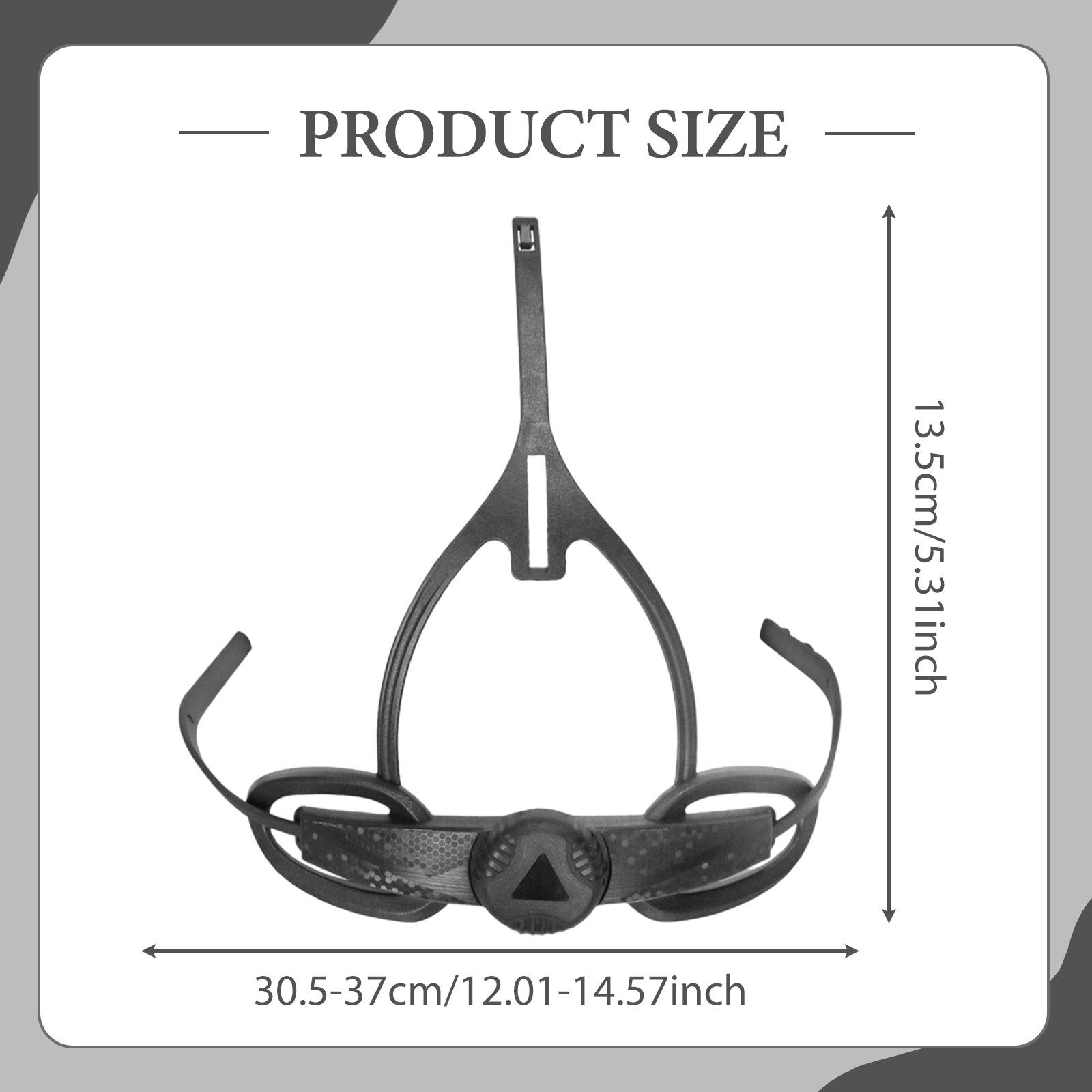 

Climbing Helmet Adjuster Retention System Head Locking Buckle Accessory Part Durable Headgear for Sports And Outdoor Activities чёрный