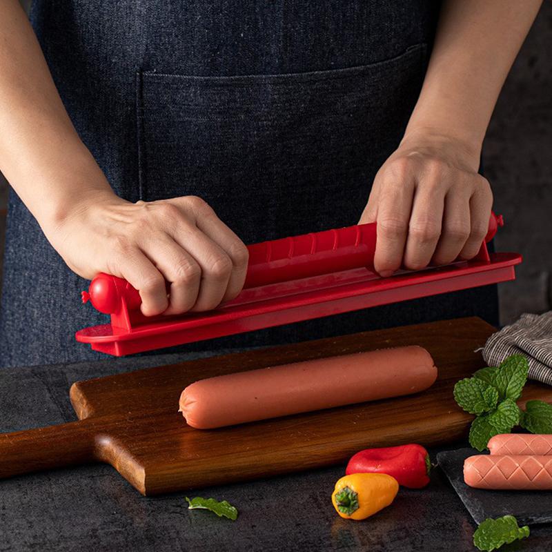 Dog Slicer Criss Cross Durable - Abs Plastic, Perfect For Crispy Edges Criss Cross Household Kitchen Supplies Accessories