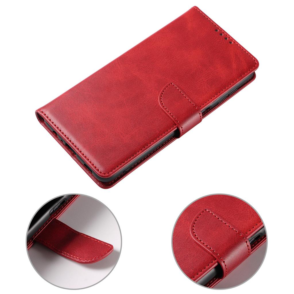 Samsung S24 Plus Leather Case: A15, A54 5G, A14, A35 Flip Cover with Magnetic Suction for Enhanced Protection.