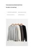 Women's Mid-Length Thickened Cashmere Sweater, Round Neck, Loose Fit, Simple Commuting Style - Ideal for Autumn and Winter Layers