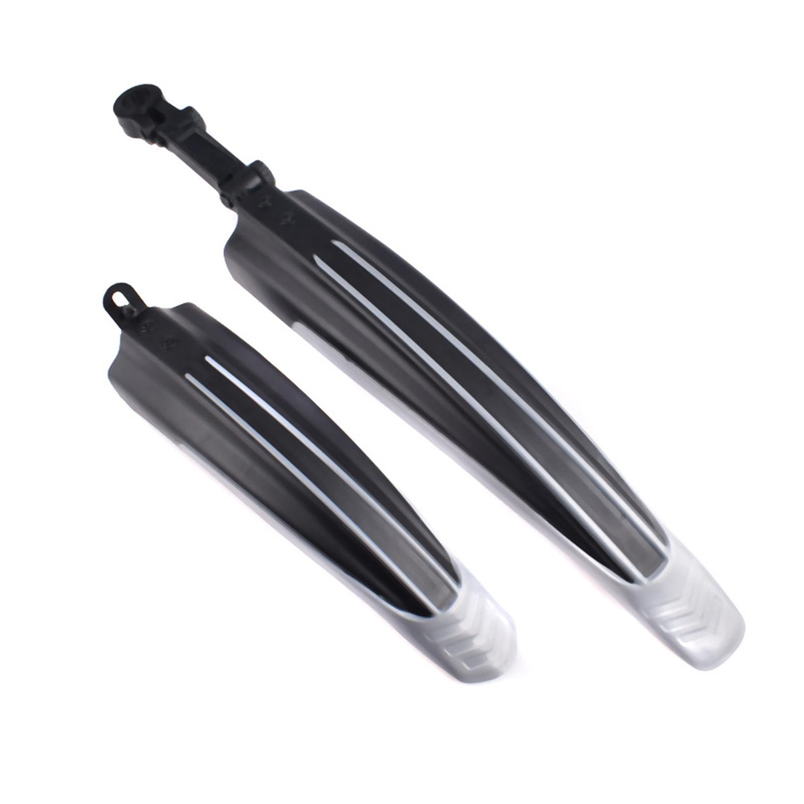 

1 комплект Крылья для дорожного велосипеда Брызговик Универсальный Быстросъемный Велосипедный Переднее Заднее Крыло Брызговик для Аксессуары для горного дорожного велосипеда