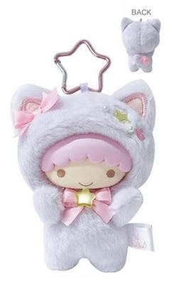 Little Twin Stars Kigurumi Mascot Keychain Lala (Cat)