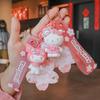 Pink  Keychains Cherry Blossom HelloKitty Kuromi Keyring Keychains for Bags Phone Hanging Pendants Kids Gifts
