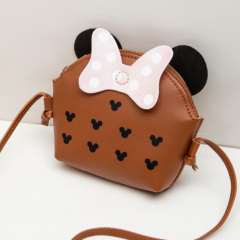 2024 Women's Cartoon Heart-Shaped Shoulder Bag with Coin Purse, Color Block Design
