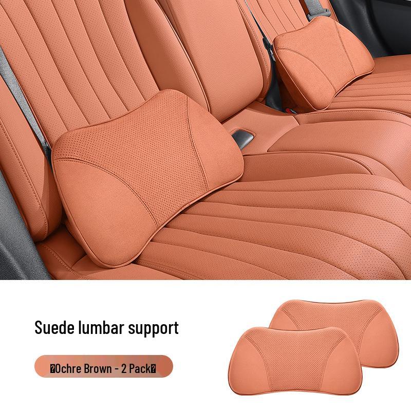 Mercedes Benz Lumbar Support & Headrest Pillow for E-Class/GLC/C260L - Car Interior Decoration