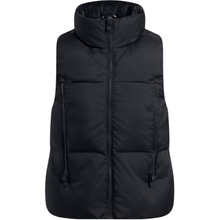 Under Armour Cold Gear Waterproof Warm Vest Women Black 1384647-001 M