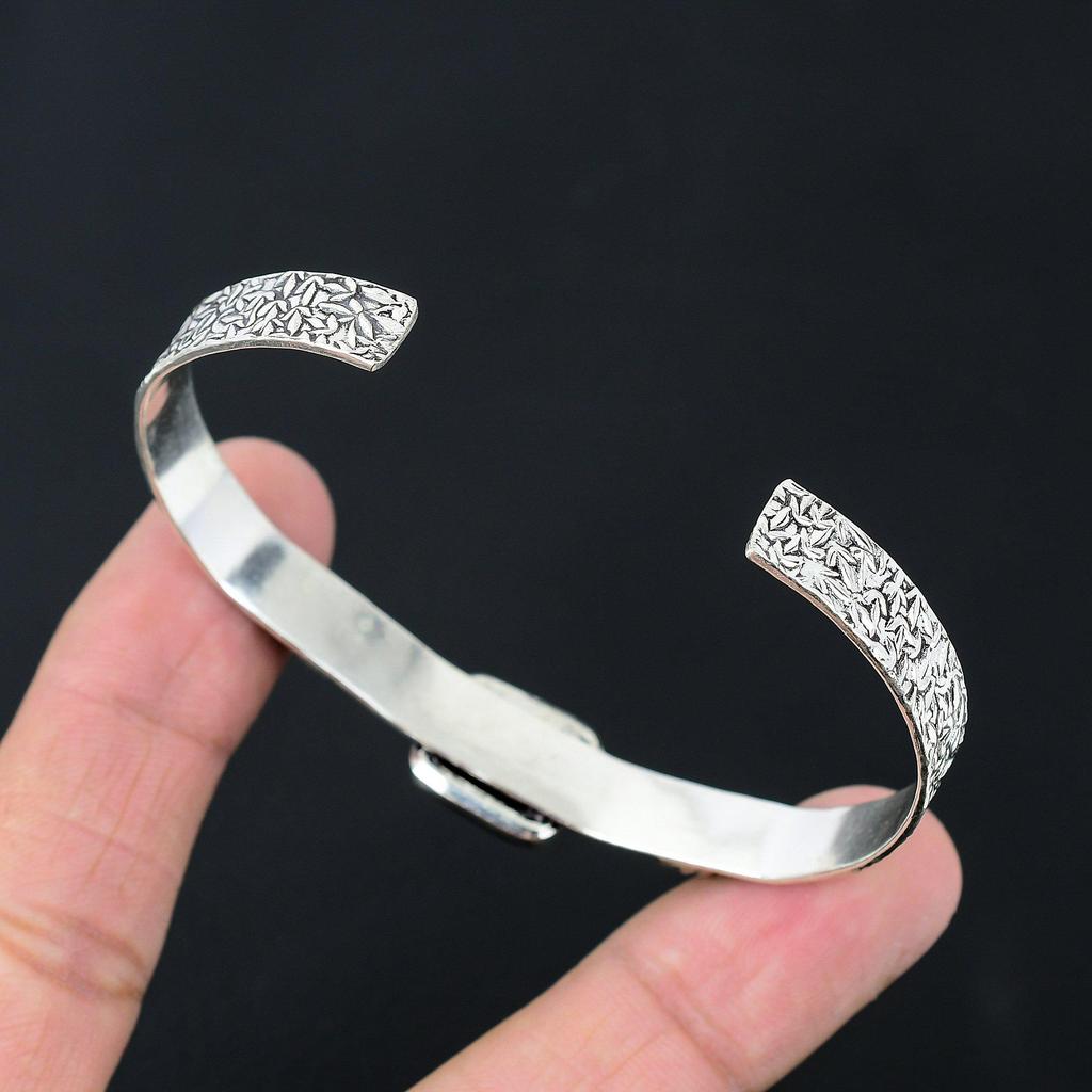 Schwestern-Tag Sale Natürliches Tigerauge Ehefrau Boho Armreif 925 Sterlingsilber