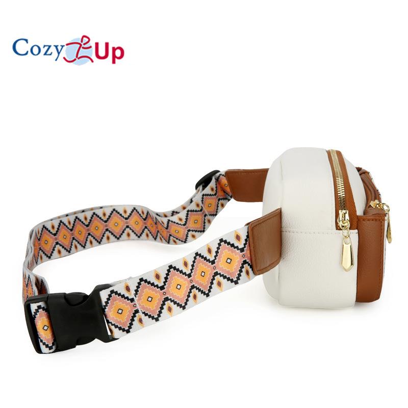 Chest Bag Multifunctional Casual Shoulder Bag Bohemian Ethnic Style Messenger Bag